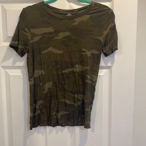 Camo tee shirt